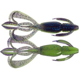 Силикон рыболовный Keitech Crazy Flapper 4.4" (6 шт/упак) ц:pal#06 violet lime berry (1551.10.73)