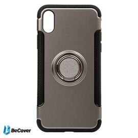 Чехол для моб. телефона BeCover Magnetic Ring Stand Apple iPhone X/XS Grey (701783) (701783)