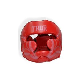 Боксерский шлем Thor 727 Cobra L Red (727 (Leather) RED L)