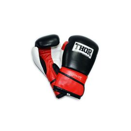 Боксерские перчатки Thor Ultimate 14oz Black/White/Red (551/01(Leather) W/B/R 14 oz.)