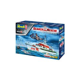 Збірна модель Revell Набір катер "Arkona" та вертоліт Sea King mk 41. Масштаб 1:7 (RVL-05683)