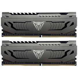 Модуль пам'яті для комп'ютера DDR4 16GB (2x8GB) 3733 MHz Viper Steel Gray Patriot (PVS416G373C7K)