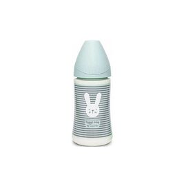 Бутылочка для кормления Suavinex 3-позиционная соска Hygge Уютные истории 270 мл бирюзовая (306683)