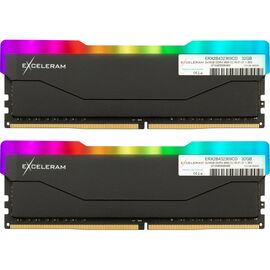 Модуль памяти для компьютера DDR4 32GB (2x16GB) 3600 MHz RGB X2 Series Black eXceleram (ERX2B432369CD)