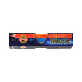 Карандаши цветные Koh-i-Noor Magic 6 штук картонна упаковка (340800)