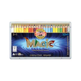 Олівці кольорові Koh-i-Noor Magic 23+1 кольорів (340802)