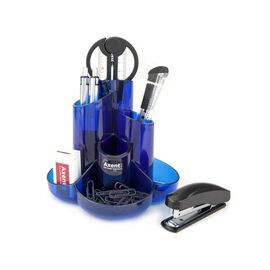 Настольный набор Axent Cascade 9 предметов Синий (2105-02-A)