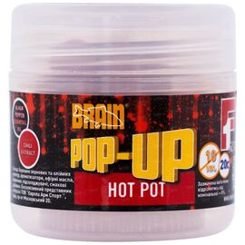 Бойл Brain fishing Pop-Up F1 Hot pot (специи) 12mm 15g (1858.02.79)