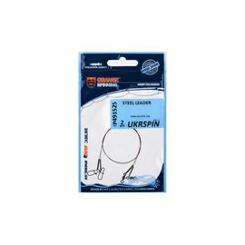 Поводок Ukrspin Orange Spinning сталь AFW 1x7 для троллинга 50см 14кг(30lb)/ (1590.00.77)