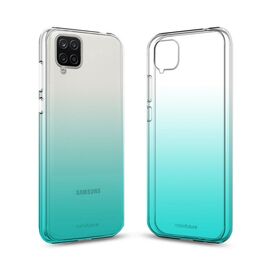 Чехол для моб. телефона MakeFuture Samsung A12 Gradient (Clear TPU) Azure (MCG-SA12AZ)