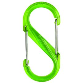 Карабин туристический Nite ize Plastic Carb S Biner Size 4 NI673 Lime (4823082709540)