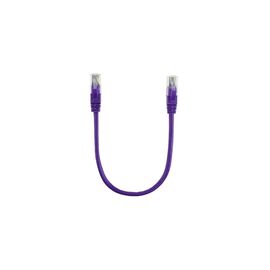 Патч-корд 0.25м, RJ-45, Cat.5e, CU, медь, фиолетовый Ritar (PCR-CU/0.25Pe / 14091)