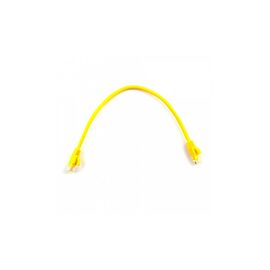 Патч-корд 0.3м, RJ-45, Cat.5e, CU, медь, желтый Ritar (PCR-CU/0.3Yw / 04268)