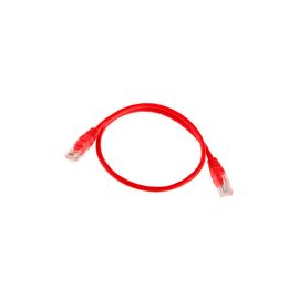 Патч-корд 0.3м, RJ-45, Cat.5e, CU, медь, красный Ritar (PCR-CU/0.3Rd / 04266)