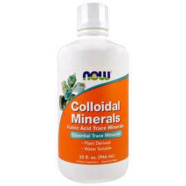 Минералы Now Foods Коллоидные Минералы, Colloidal Minerals, 946 мл (NOW-01405)