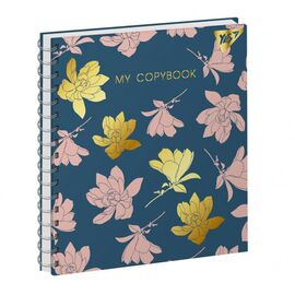 Блокнот Yes 150 * 150/64 л дв.спір. "PASTEL FLOWERS" крапка (151630)