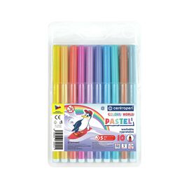 Фломастери Centropen набір пастельних 10 кольорів (7550/1009 TP)