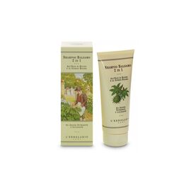 Шампунь L'Erbolario 2 в 1 з касторовою олією і гінкго білоба 200 мл (8022328502532)