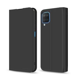 Чехол для моб. телефона MakeFuture Samsung M12 Flip (Soft-Touch PU) Black (MCP-SM12BK)