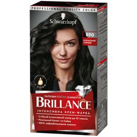 Краска для волос Brillance 890-Элегантный черный 142.5 мл (9000101620122)