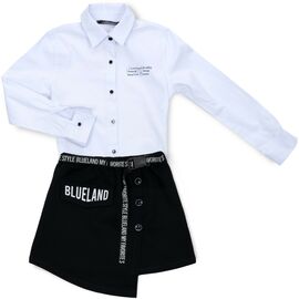 Кофта Blueland туника с юбкой (2825-140G-white)