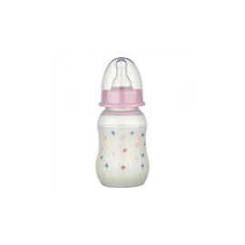 Пляшечка для годування Baby-Nova Droplets 130 мл Рожевий (3960072)