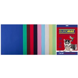 Бумага Buromax А4, 80g, DARK+PASTEL, 10colors, 50sh (BM.27211150-99)