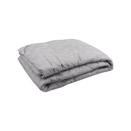Одеяло Руно Шерстяное Комфорт плюс Серый вензель 200х220 см (322.02ШК+У_Сірий Вензель)