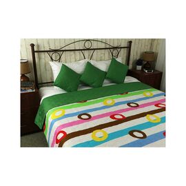 Покрывало Руно Двустороннее Зеленые Краски 150х212 см (360.52У_Зелені Барви)