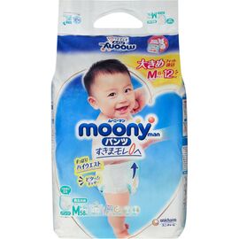 Подгузник Moony трусики M 6-12 кг 58 шт (4903111248292)