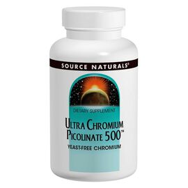 Минералы Source Naturals Ультра Хром Пиколинат 500мкг, 120 таблеток (SN0516)