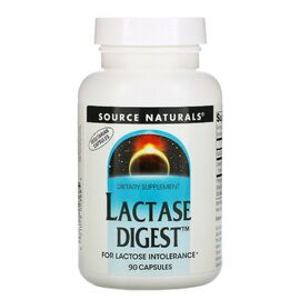 Витаминно-минеральный комплекс Source Naturals Лактаза, Lactase Digest, 90 капсул (SN2367)