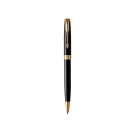 Ручка шариковая Parker SONNET 17 Black Lacquer GT BP (86 032)