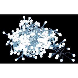 Гирлянда Luca Lighting Белая бахрома холодный белый 12.2 м (8718861852387)