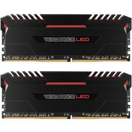 Модуль памяти для компьютера DDR4 16GB (2x8GB) 3000 MHz Vengeance LED Red Corsair (CMU16GX4M2C3000C15R)