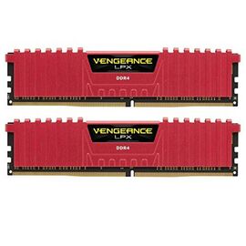 Модуль памяти для компьютера DDR4 32GB (2x16GB) 2666 MHz Vengeance LPX Red Corsair (CMK32GX4M2A2666C16R)