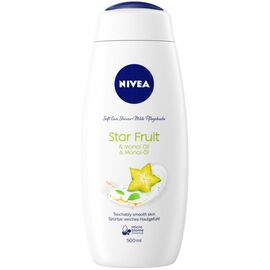 Гель для душу Nivea Крем та Карамболь з олією моної 500 мл (5900017052960/9005800317892)