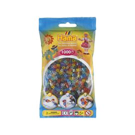Набор для творчества Hama кольорових намистин 1000 шт термомозаіка (207-53)