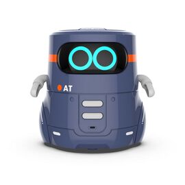 Интерактивная игрушка AT-Robot Умный робот с сенсорным управлением и обучающими карт темно (AT002-02-UKR)