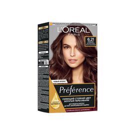 Краска для волос L'Oreal Paris Preference 6.21 - Перламутровый светло-каштановый (3600523018284)