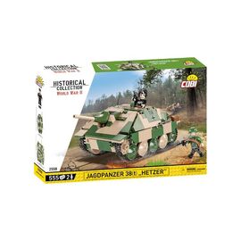 Конструктор Cobi Вторая Мировая Война САУ Хетцер, 555 деталей (COBI-2558)