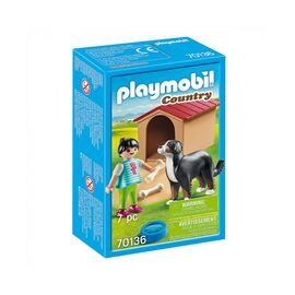 Конструктор Playmobil Дівчина і собака з будкою (6336565)
