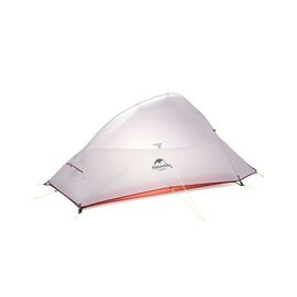 Палатка Naturehike Сloud Up 1 Updated NH18T010-T 20D Grey/Red (6927595730522)
