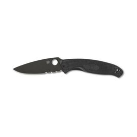 Нож Spyderco Resilience FRN Black Blade Serrated (C142PSBBK)