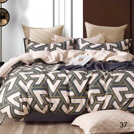 Постільна білизна Isleep полуторний Сатин Twill 37 (37_pl_Isleep)