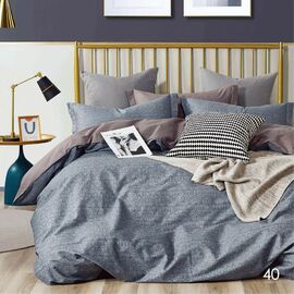 Постельное белье Isleep полуторный Сатин Twill 40 (40_pl_Isleep)