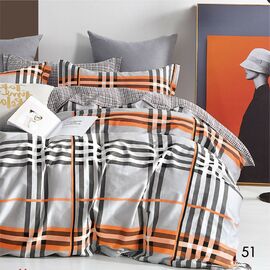 Постільна білизна Isleep полуторний Сатин Twill 51 (51_pl_Isleep)