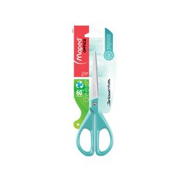 Ножницы Maped ESSENTIALS GREEN 210мм, блистер, голубой (MP.468111)
