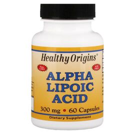 Антиоксидант Healthy Origins Альфа-Ліпоєва Кислота 300мг, 60 капсул (HO35067)