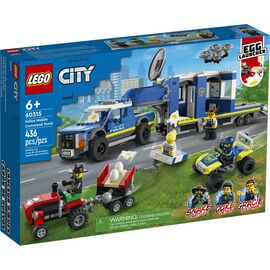 Конструктор LEGO City Полицейский грузовик с мобильным центром управления (60315)
